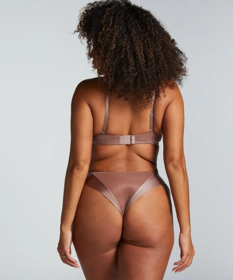 Blaze Non-Padded Underwired Bra - Brown