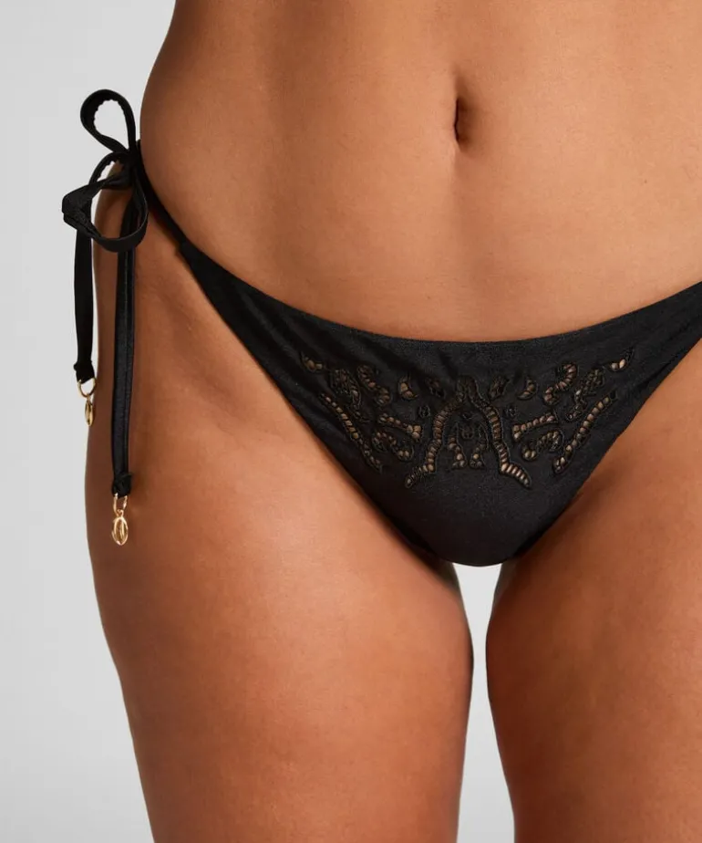 Boho Cheeky Bikinibottom - Black