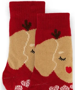 Boot Socks - Red