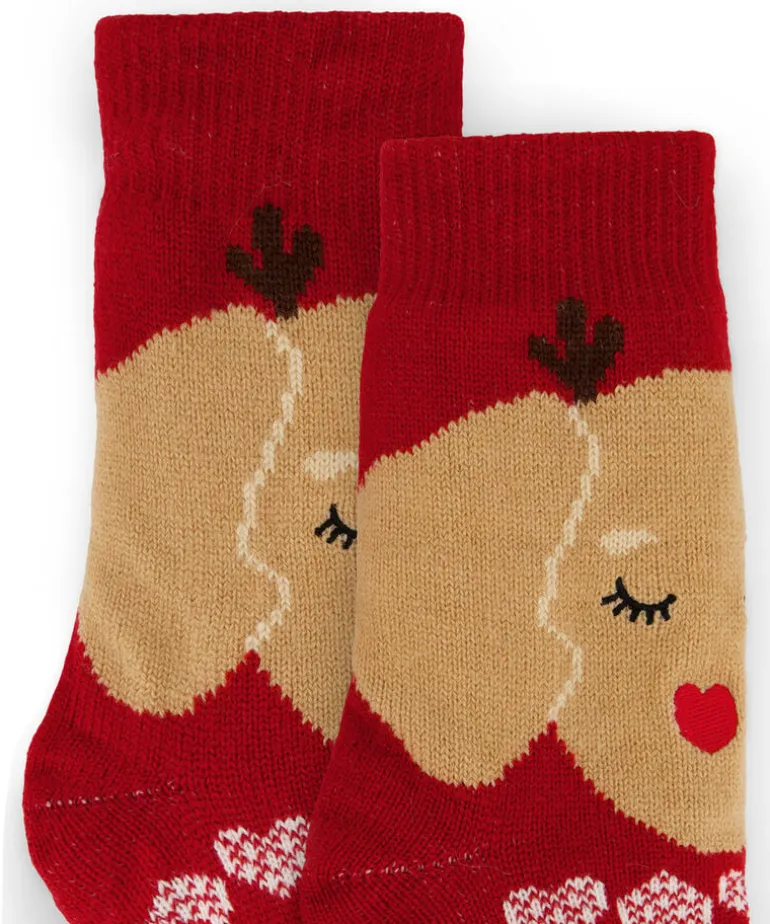 Boot Socks - Red