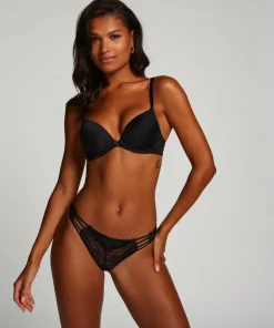 Briar thong - Black