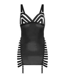 Brooke Slip Dress - Black