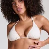 Caicos Triangle Bikini Top - Beige