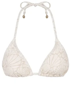 Caicos Triangle Bikini Top - Beige