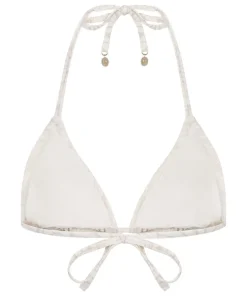 Caicos Triangle Bikini Top - Beige