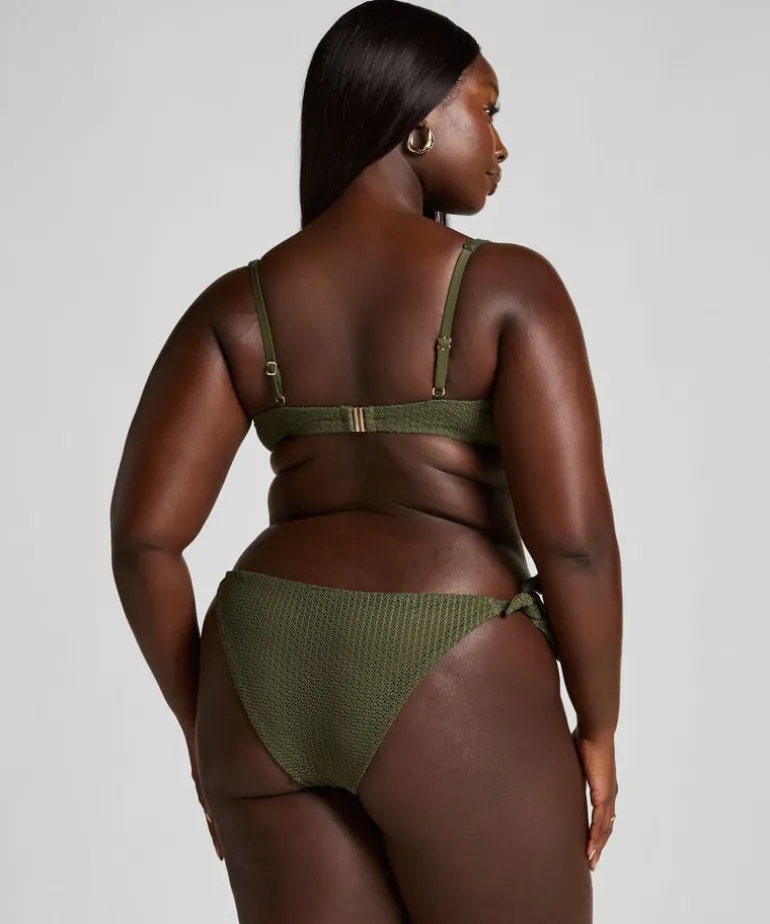 Cairo Non-padded Underwired Bikini Top - Green