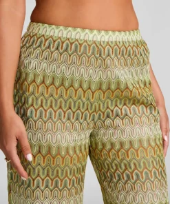 Cali Crochet Pants - Green