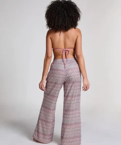 Cali Crochet Pants - Pink