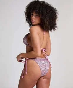 Cali Highleg Bikini Bottom - Pink