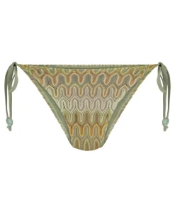 Cali Highleg Bikini Bottom - Green