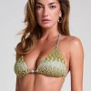Cali Triangle Bikini Top - Green