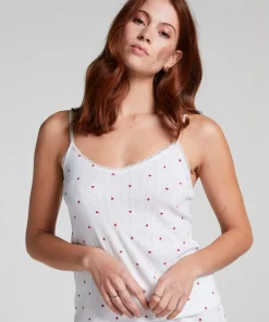 Cami lace top - White