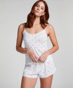 Cami lace top - White