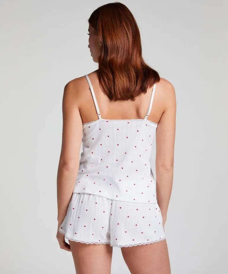 Cami lace top - White