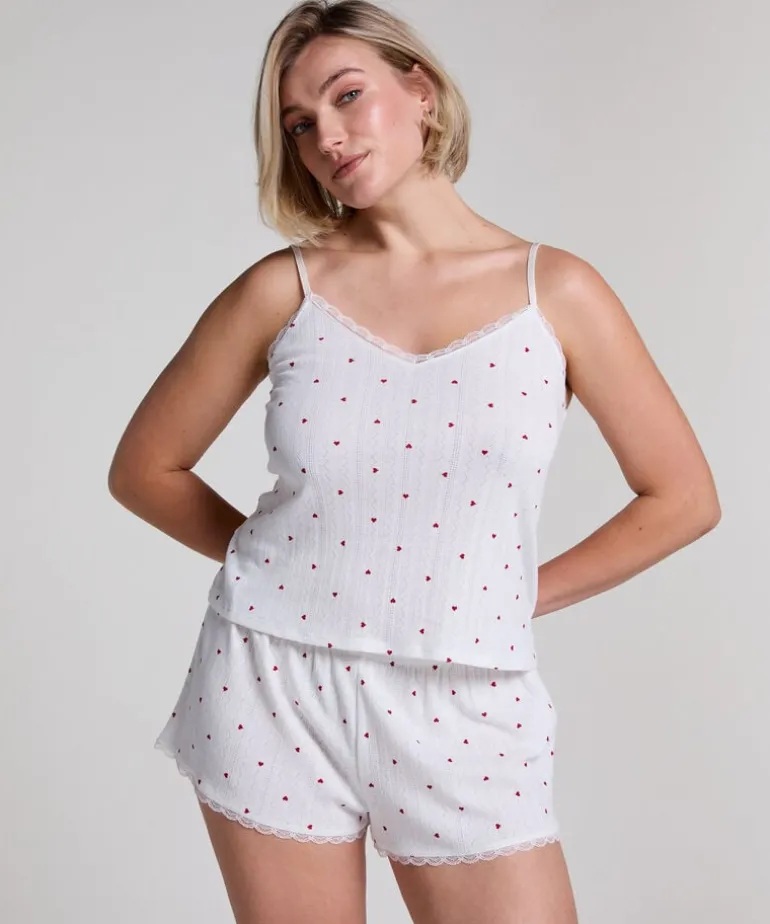 Cami lace top - White
