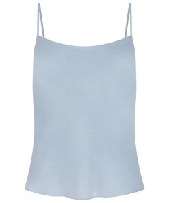 Cami Satin Minimal - Blue