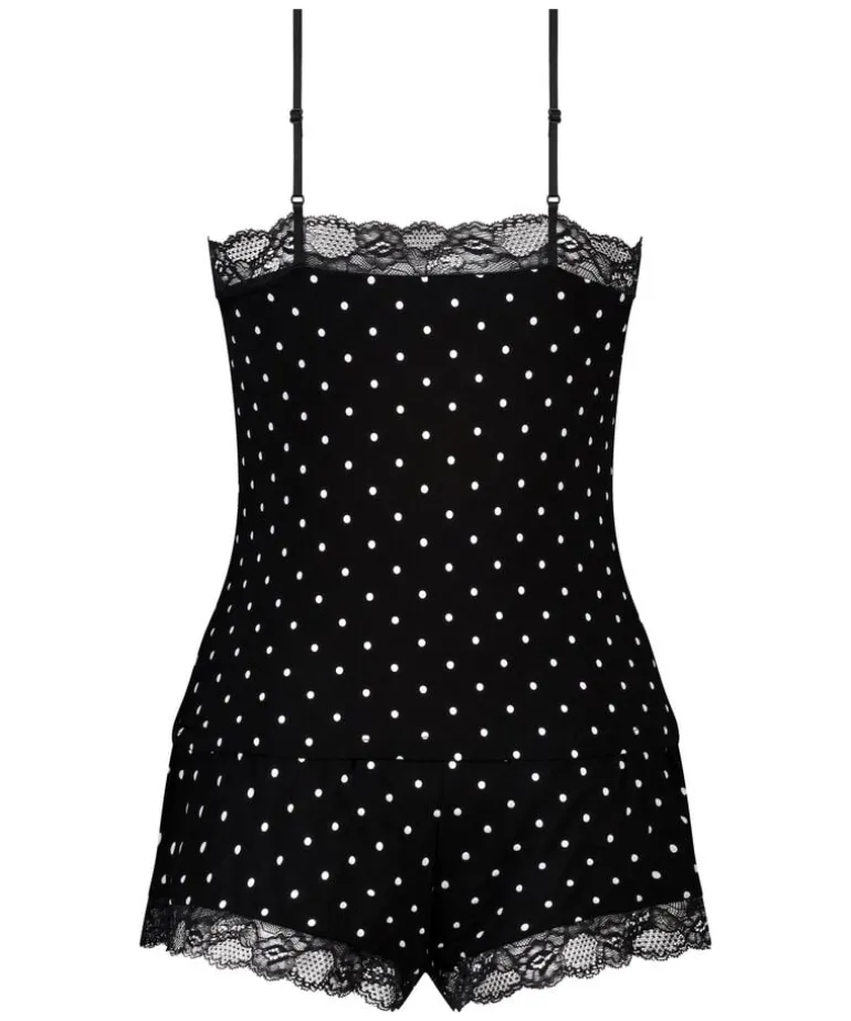 Cami Short Pyjama Set - Black