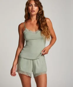 Cami Short Pyjama Set - Green