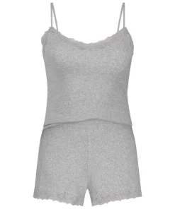 Cami Short Pyjama Set - Gray