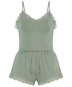 Cami Short Pyjama Set - Green