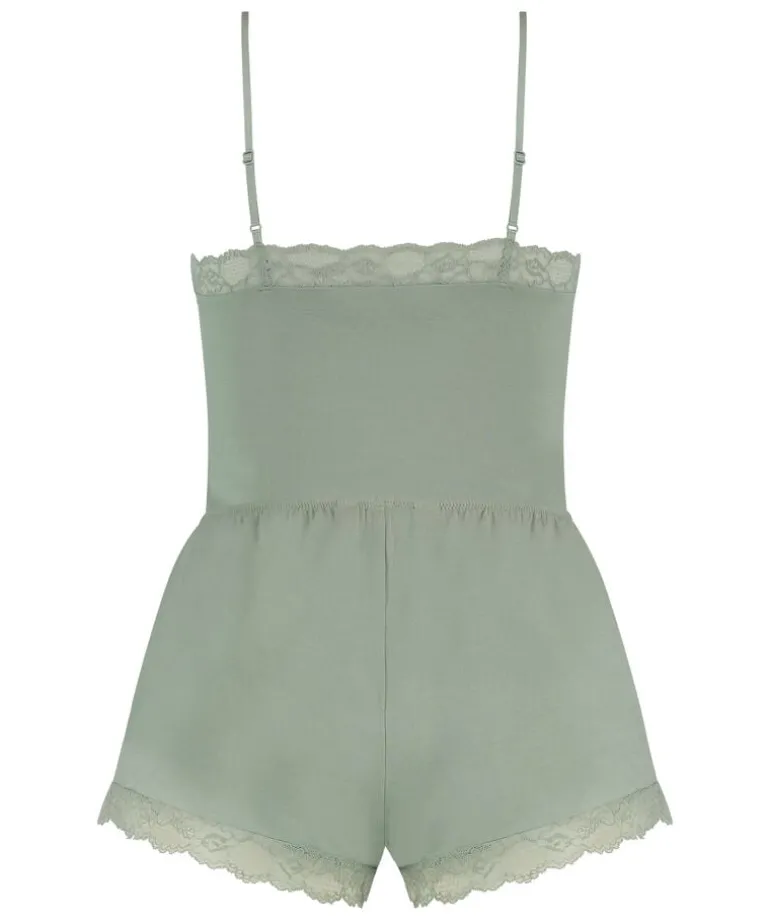 Cami Short Pyjama Set - Green