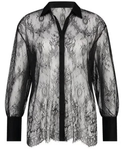 Camille Lace Top - Black