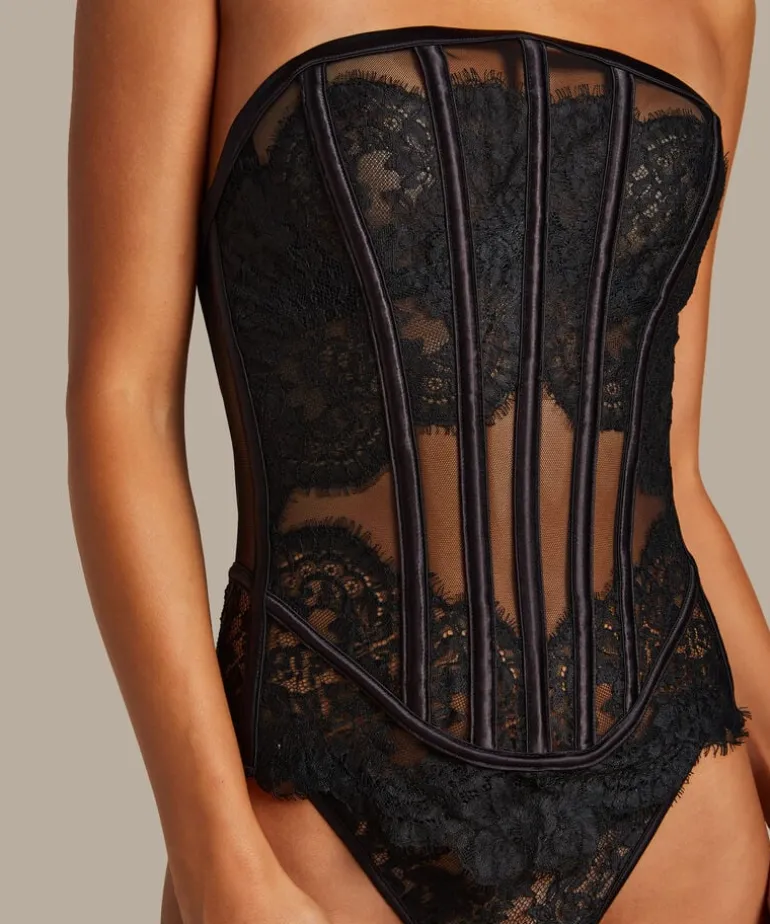 Chalice Corset - Black