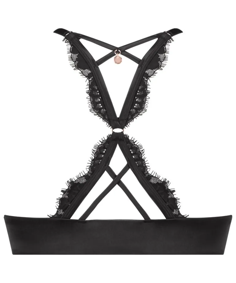 Chalice Padded Push-Up Underwired Bra - Black