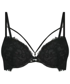 Char Padded Underwired Maximizer Bra - Black