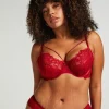 Charlotta Non-Padded Underwired Bra - Red