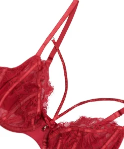 Charlotta Non-Padded Underwired Bra - Red