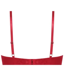 Charlotta Padded Underwired Bra - Red