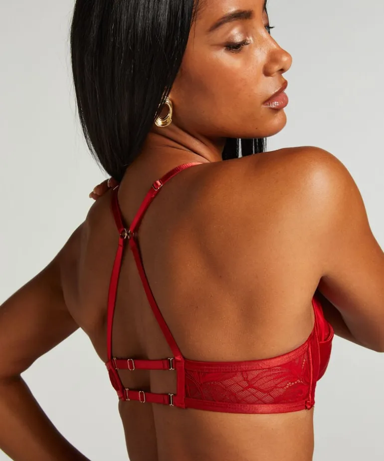 Chayna Non-Padded Underwired Bra - Red