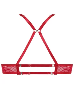Chayna Non-Padded Underwired Bra - Red