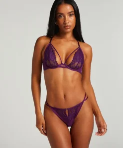 Cinnamon Thong - Purple