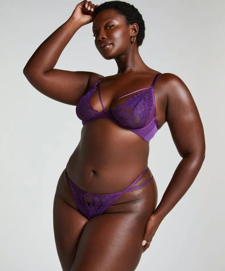 Cinnamon Thong - Purple