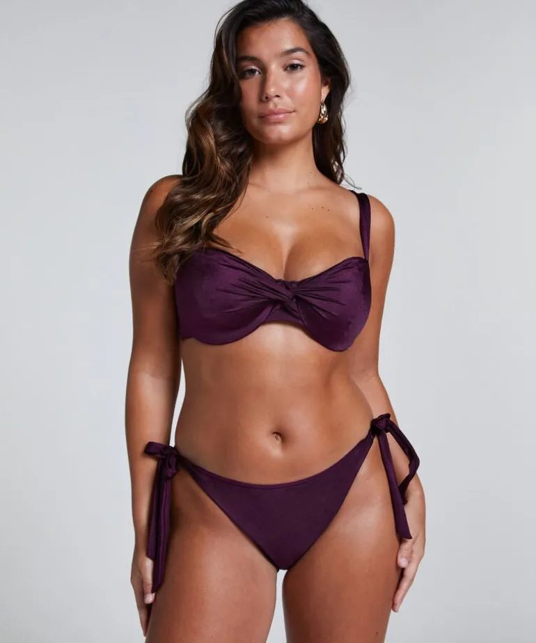Costa Bikini Top - Purple