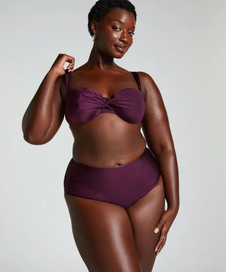 Costa Bikini Top - Purple