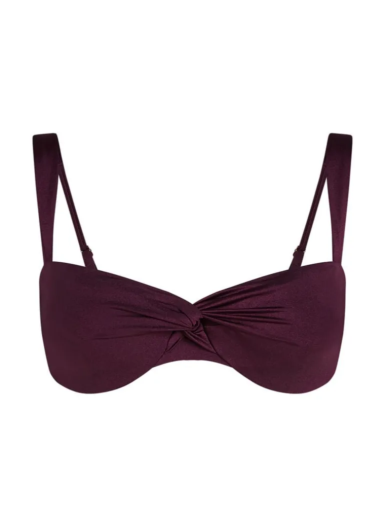 Costa Bikini Top - Purple