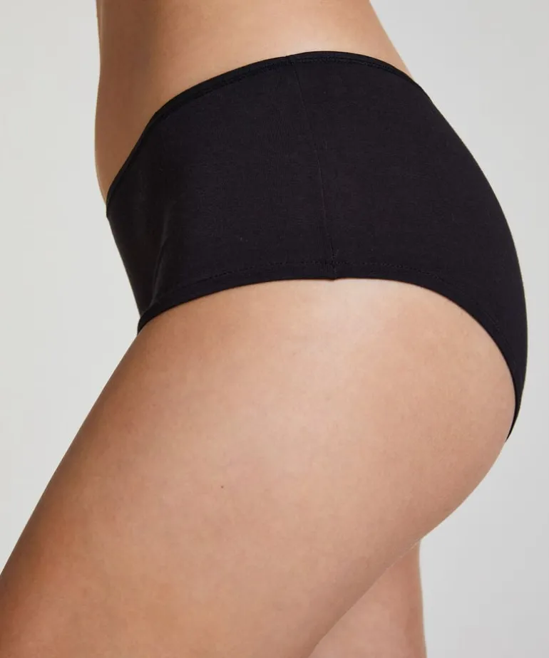 2 Cotton Boxers Kim - Black