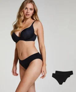 2 Cotton Briefs Kim - Black
