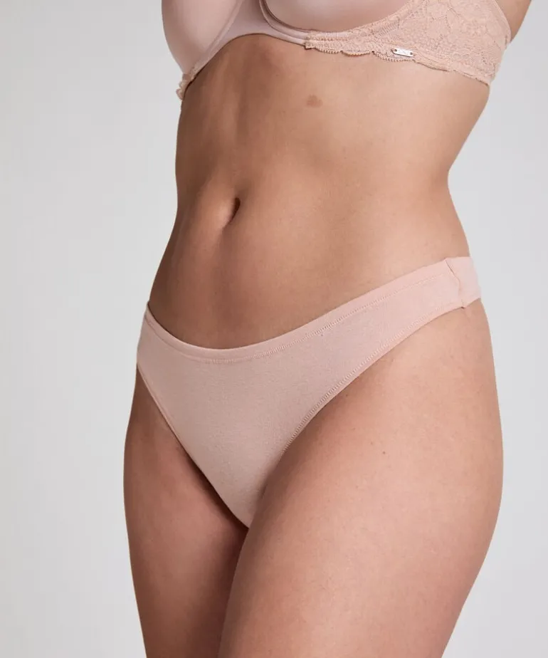 Cotton Kira Thong - Beige