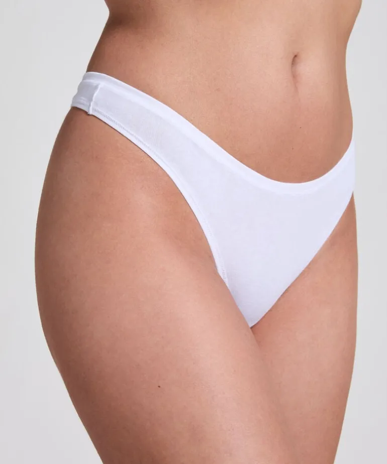 Cotton Kira Thong - White