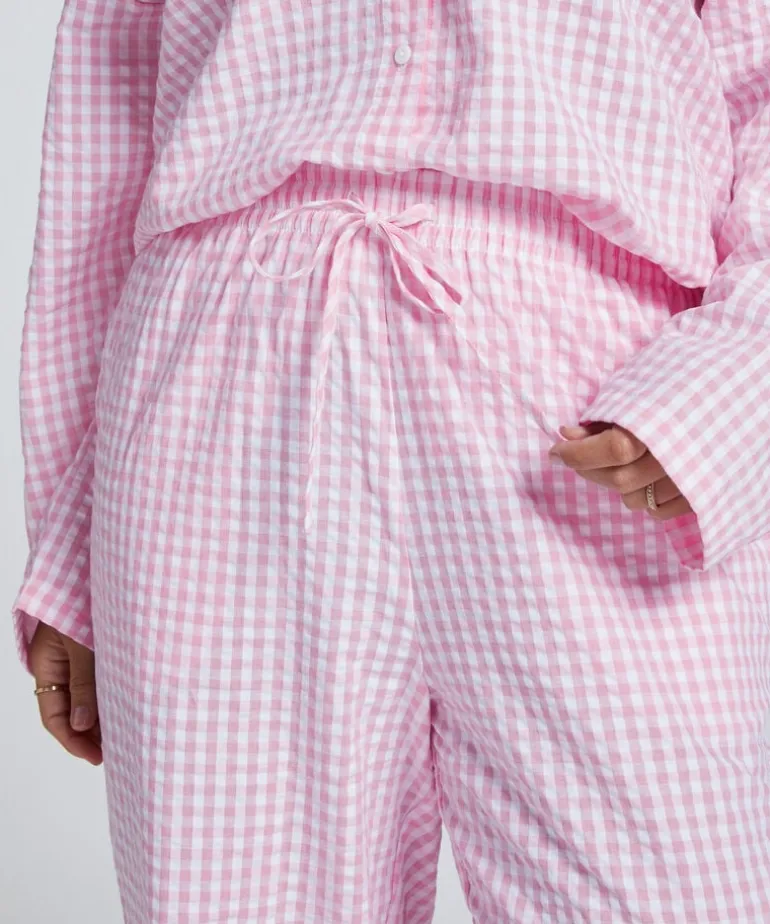 Cotton Pyjama Pants - Pink