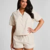 Cotton shorts - Beige