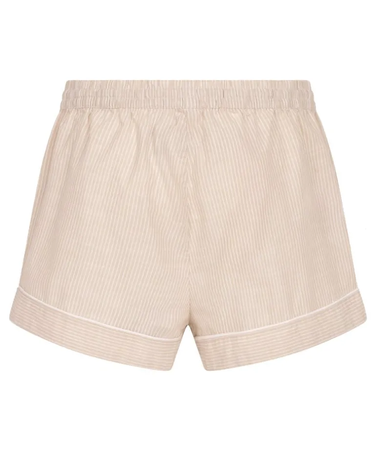 Cotton shorts - Beige