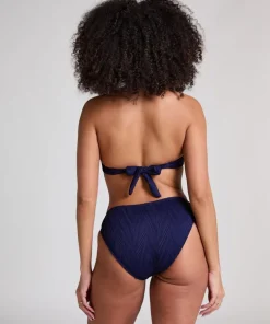 Cozumel Bandeau Bikini Top - Blue
