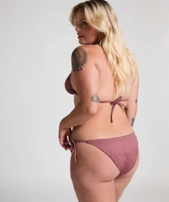 Cozumel Triangle Bikini Top - Purple