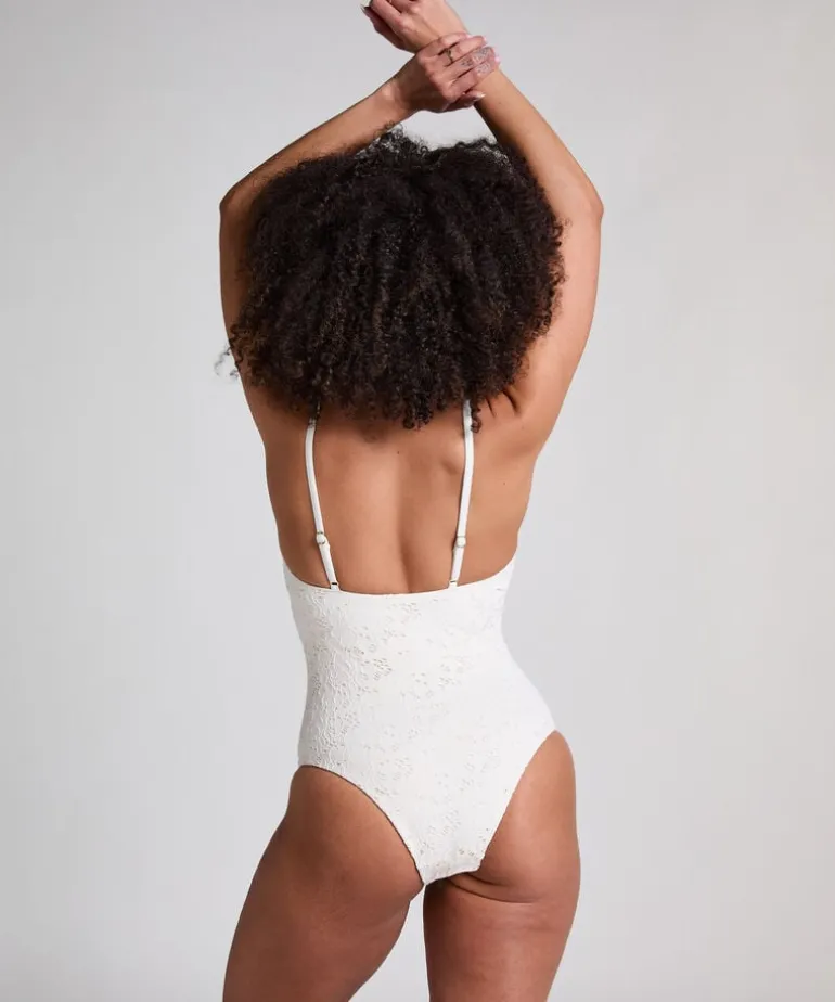 Crochet Bathingsuit - White