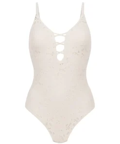 Crochet Bathingsuit - White